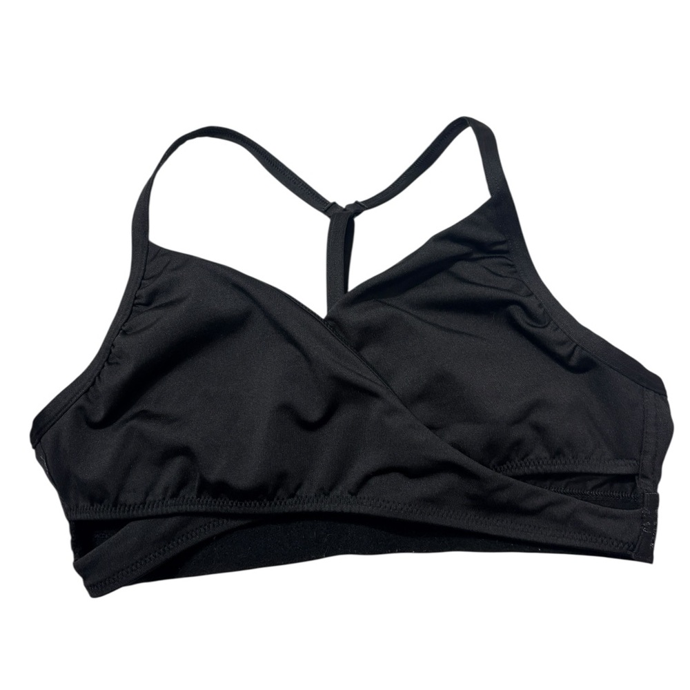 VSPINK Black Gym and Swim Sports Bra